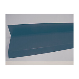 Rive contre mur acier galva 1045 210cm bleu