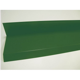 Rive contre mur acier galva 1045 210cm vert