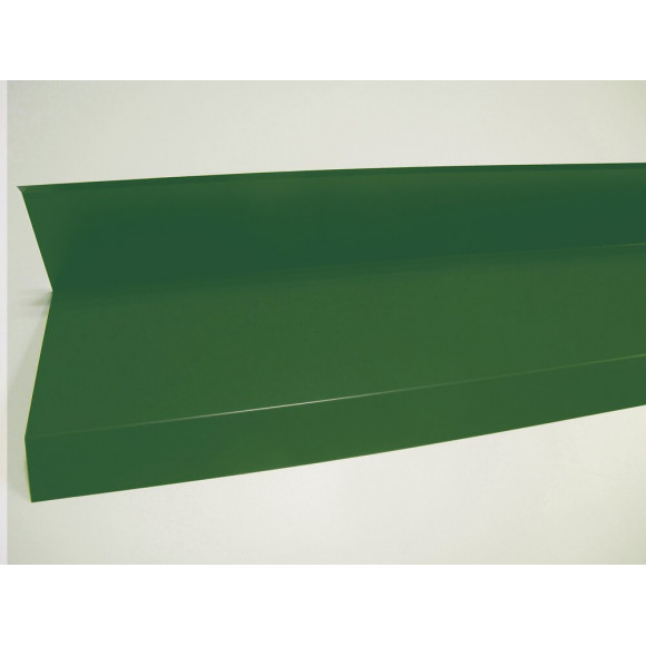 Rive contre mur acier galva 1045 210cm vert