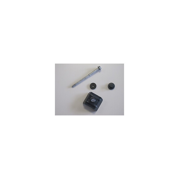 Kit fixations pour tôle acier galva nervuré 1045 bleu
