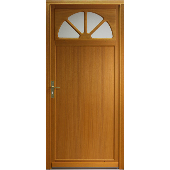 Porte de service pervenche 200x90cm droite