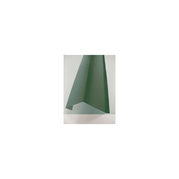 Rive sur mur acier galva 1045 210cm vert