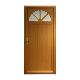 Porte de service pervenche 200x90cm droite