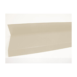 Rive contre mur acier galva 1045 210cm beige