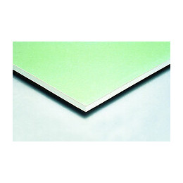 Demi Plaque de plâtre hydro Placomarine BA13NF 2.5x0.6m