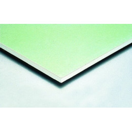 Demi Plaque de plâtre hydro Placomarine BA13NF 2.5x0.6m