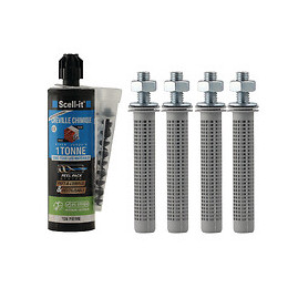 Kit de fixation 160ml 800kg