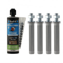 Kit de fixation 160ml 800kg