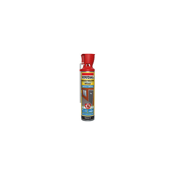 Mousse Portes et Fenêtres Pistolet intégré 500ml