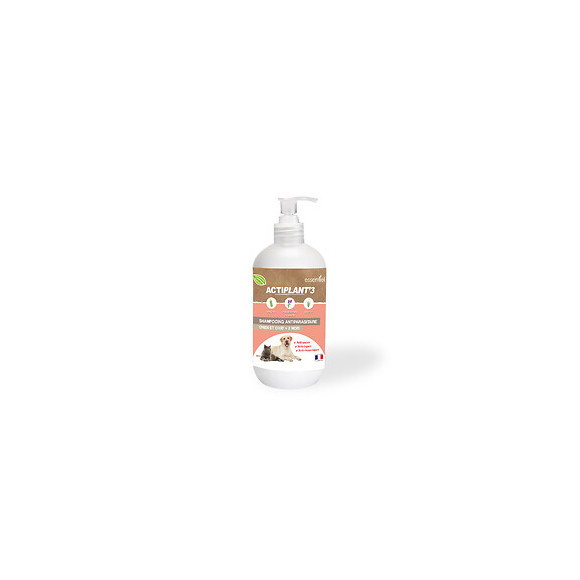 Shampooing antiparasitaire ACTIPLANT'3  250 ml.