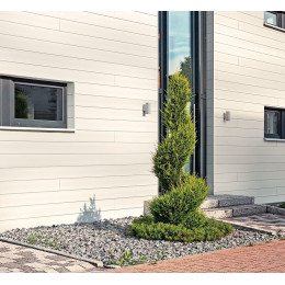 DUMACLIN Bardage 185mm homogène crème - raccort click