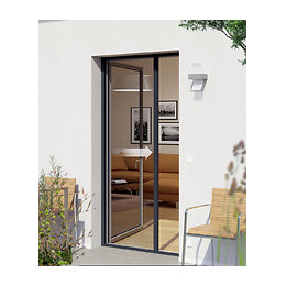 Enrouleur porte anthracite 160x225cm