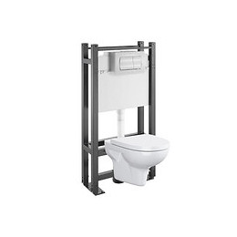 Ensemble WC suspendu