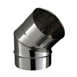 Coude à facettes 45° inox diamètre 150mm
