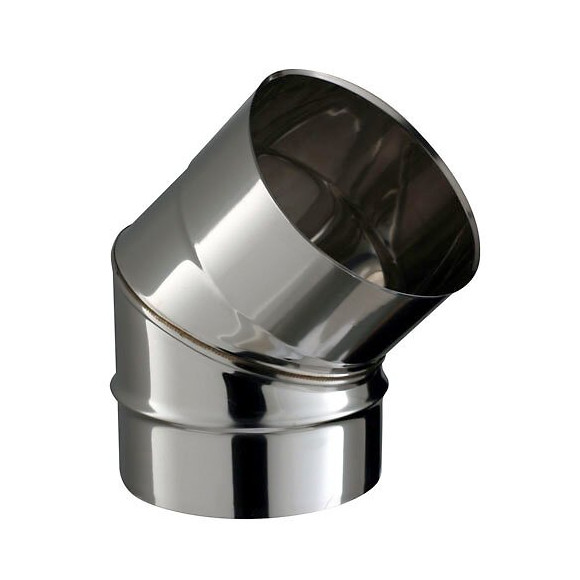 Coude à facettes 45° inox diamètre 150mm
