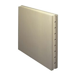 Carreau de plâtre alvéolé, 66x50cm, épaisseur 70mm