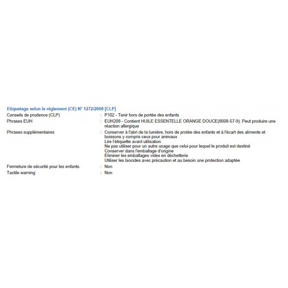 Répulsif extérieur chien 650ml