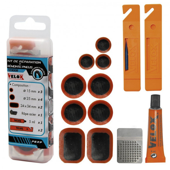 Coffret de réparation vtt