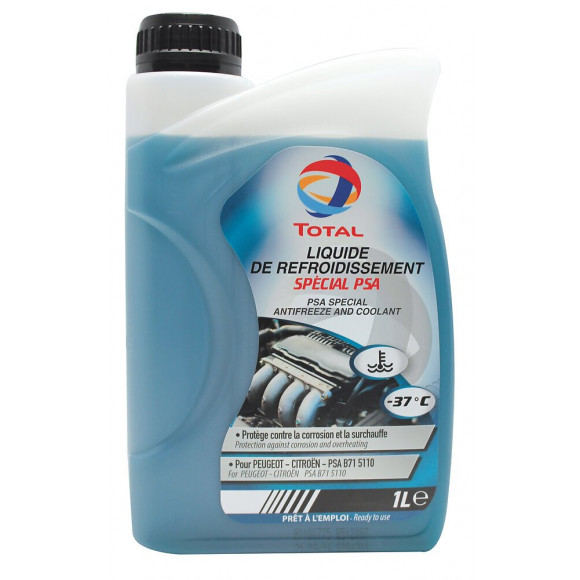 Liquide de refroidissement special PSA -37°C 1L