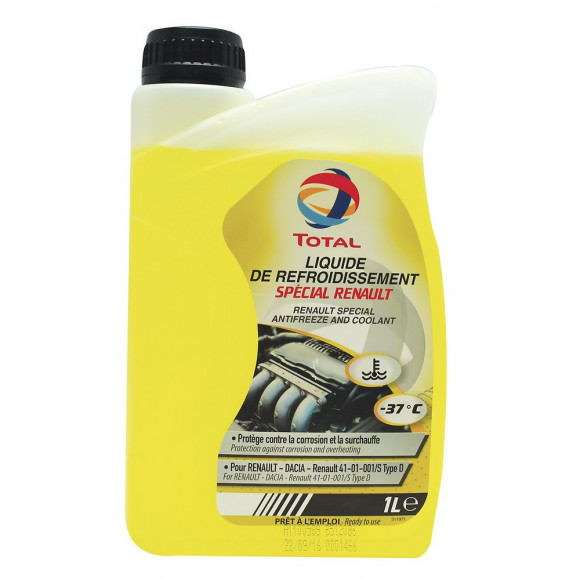 Liquide de refroidissement spécial Renault -37°C 1L