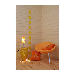 Lambris Sapin du Nord AB Brut de Sciage Lasuré Blanc mat 205x14x1.2cm