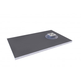 Receveur AURLANE Shower plate avec réhausse 80X120cm