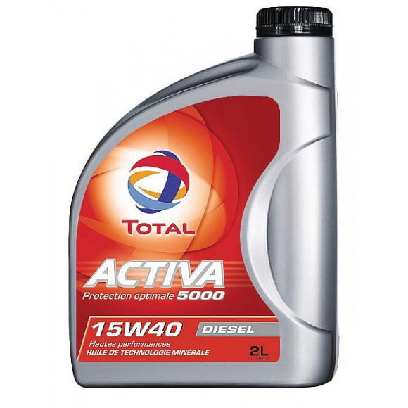 Huile Activa 5000 15W40 Diesel 2L