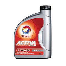 Huile Activa 5000 15W40 Diesel 2L