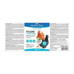 POUDRE INSECTIFUGE VOLAILLE 640g