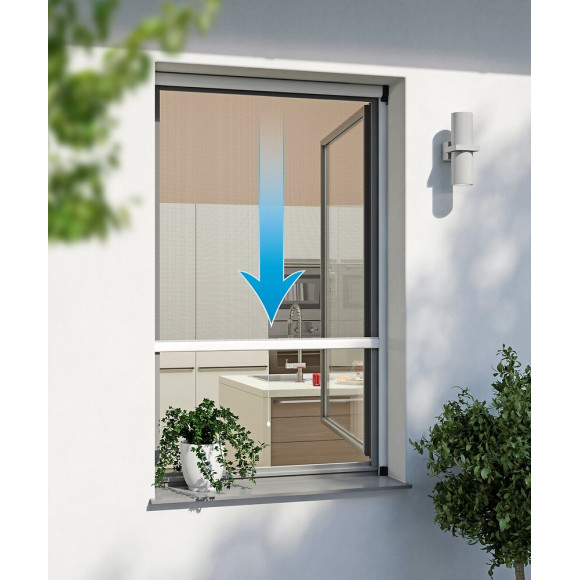 Enrouleur fenêtre RS anthracite 130x160cm