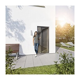 Enrouleur porte alu anthracite 140x225cm