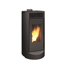 Poêle à granulés Lodi 7 noir P641964 en acier