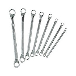 Jeu De 8 Clés Polygonales Acier Chrome Vanadium