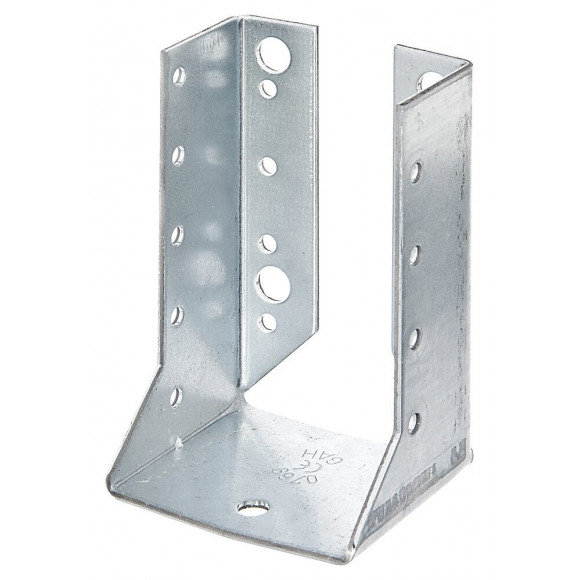 Support U ailes intérieures galvanisé sendzimir 76x152mm