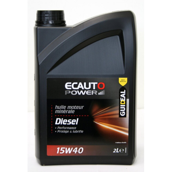 Huile 15W40 diesel 2 litres