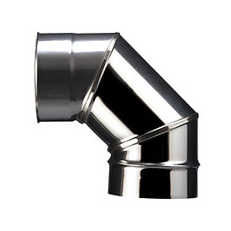 Coude à facettes 90° inox diamètre 200mm