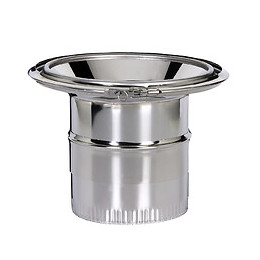 Raccord haut pour conduit émaillé diamètres 230-180mm