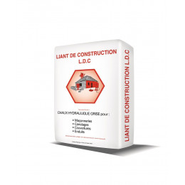 Liant base chaux grise 30kg