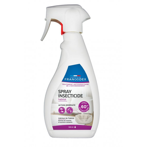 Insecticide de l'habitat FRANCODEX antiparasitaire 500ml