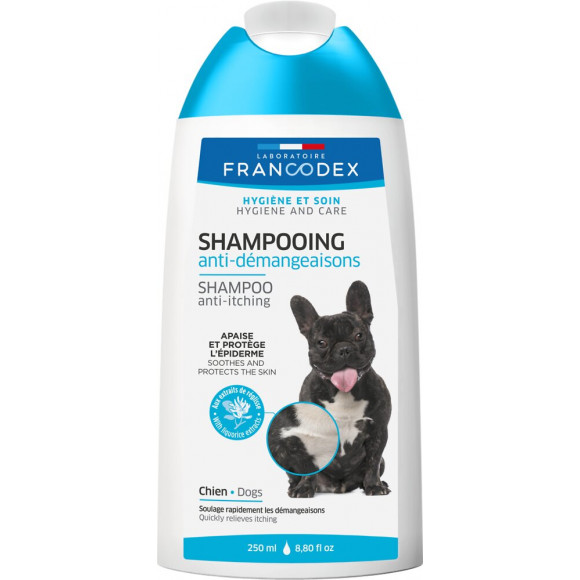 Shampooing anti-démangeaisons chien 250ml