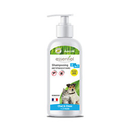 Shampooing antiparasitaire ESSENTIEL pour chat et chien 250ml