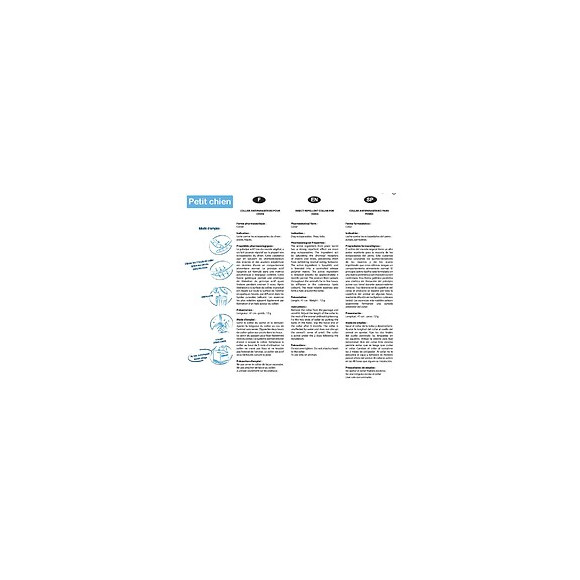 Collier antiparasitaire ESSENTIEL rouge pour petit chien