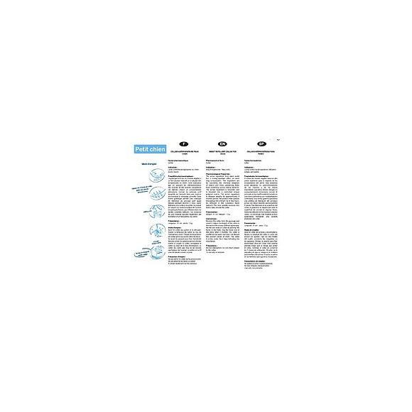 Collier pour chien contre les ectoparasites