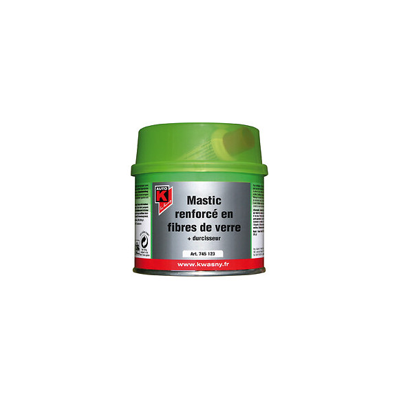 Mastic renforcé en fibre de verre 250g + durcisseur