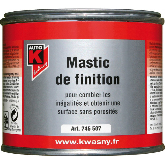 Mastic de finition 250gammes