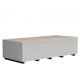 Plaque de plâtre standard BA13 NF 2.5x1.2m, épaisseur 13mm