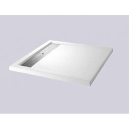 Receveur 90x90cm blanc Avoriaz