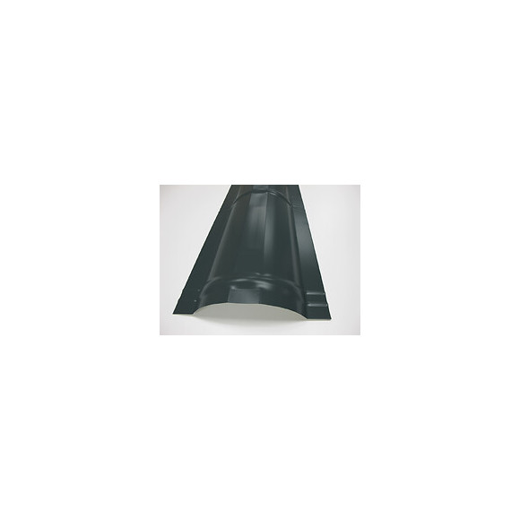 Faîtière anthracite pour panneau tuiles acier 210cm