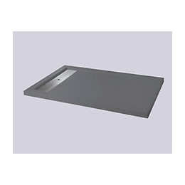 Receveur 80x120cm gris Avoriaz