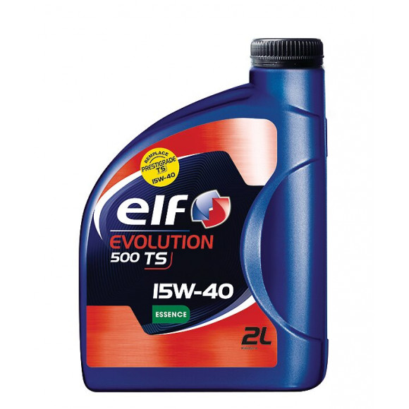Huile Evolution 500 TS 15W40 essence 2L